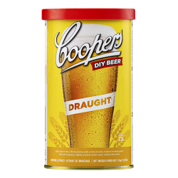 Coopers Draught - 1.7kg - 40 Pint - Single Tin Beer Kit