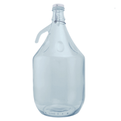 Swing Top Glass Bottles with Ceramic Caps 1 Liter 4 Pack Clear
